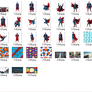 Kit Digital Superman Comic