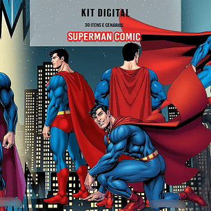 Kit Digital Superman Comic