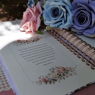 Arquivo Devocional Floral 2026 Wire-O