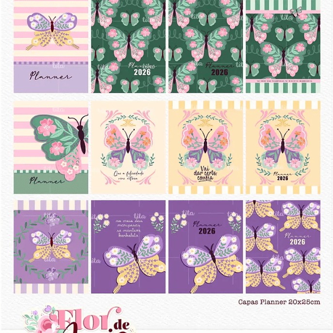 Arquivo Dia da Mulher Capas Borboletas - Flor de Maria 3