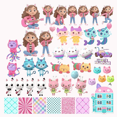 Kit Digital Casa Mágica da Gaby 1