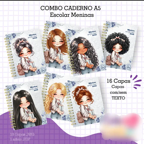 Arquivo Combo Escolar Meninas 2026