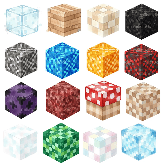 Kit Digital Minecraft 3