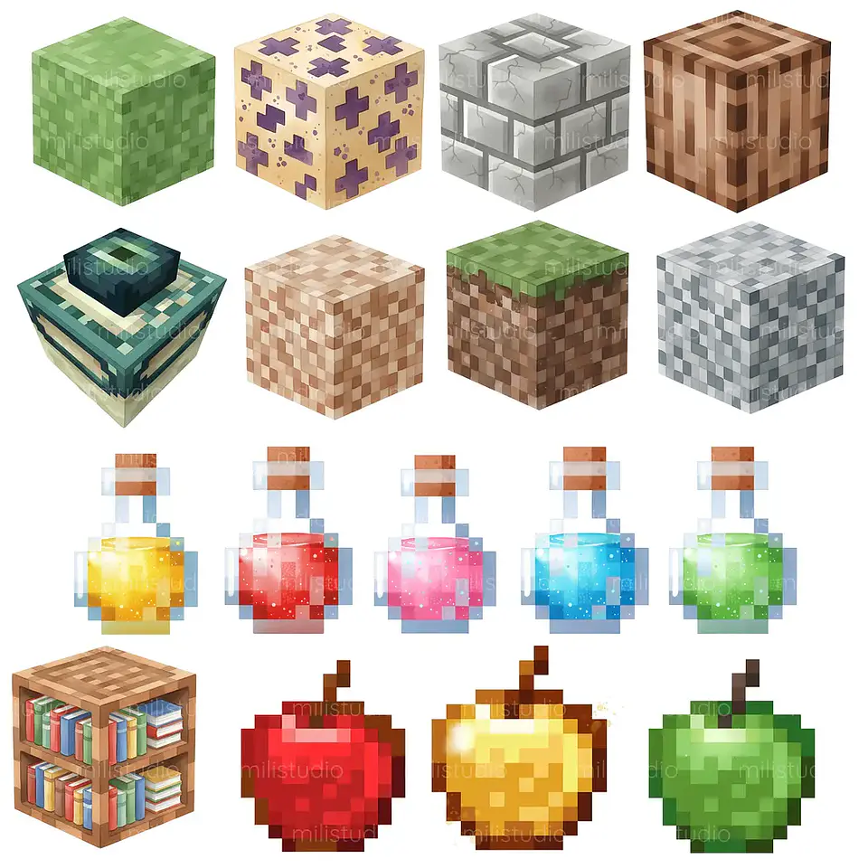 Kit Digital Minecraft 4