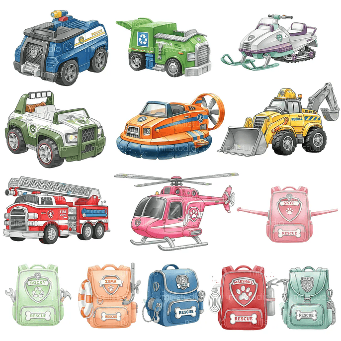 Kit Digital Patrulha Canina 3