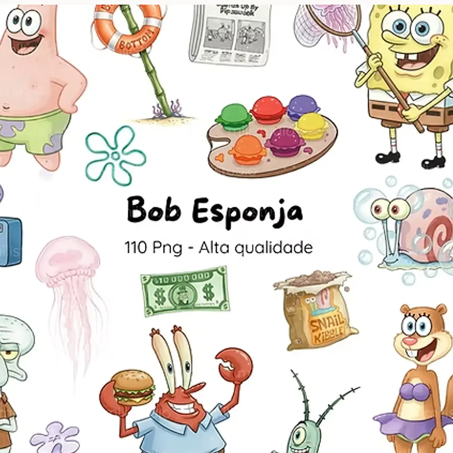 Kit Digital Bob Esponja 1