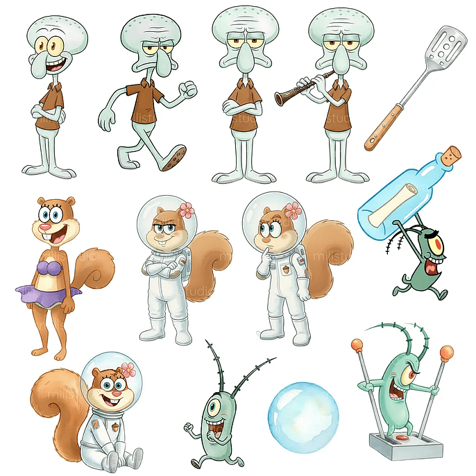 Kit Digital Bob Esponja 2