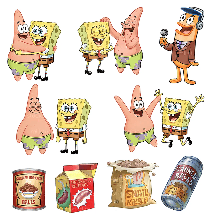 Kit Digital Bob Esponja 3