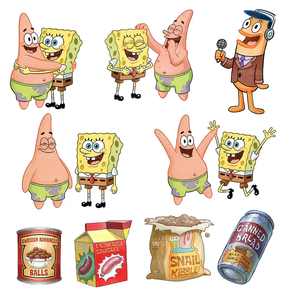 Kit Digital Bob Esponja 3