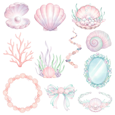 Kit Digital A Pequena Sereia 3