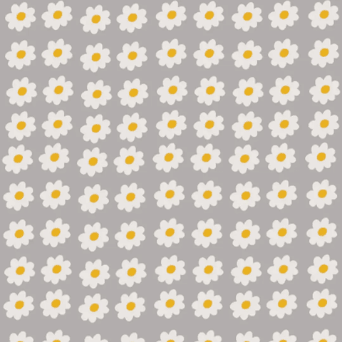 Arquivo Sublimação DTF UV Flores Brancas (A4)