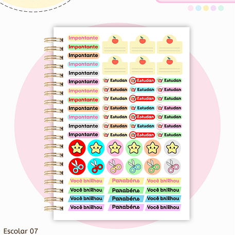 Arquivo Volta ás Aulas Adesivos 1