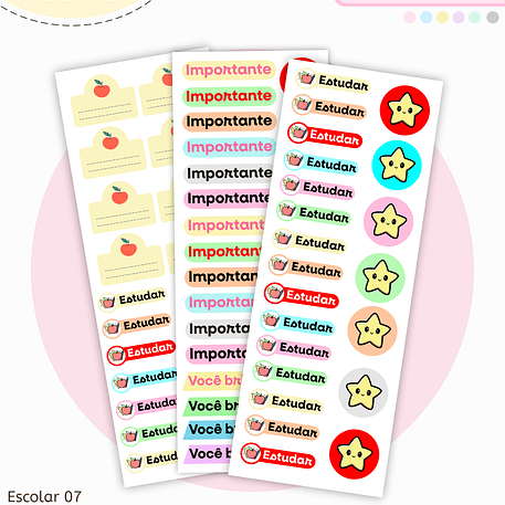 Arquivo Volta ás Aulas Adesivos 2