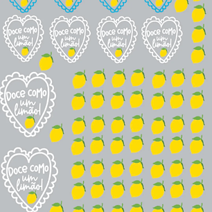 Arquivo Sublimação DTF UV Limões