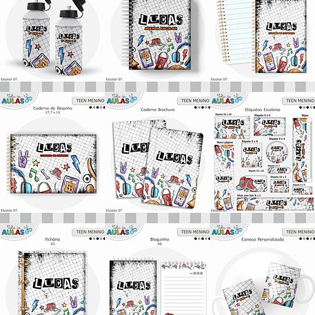 Arquivo Escolar Teen Menino 1