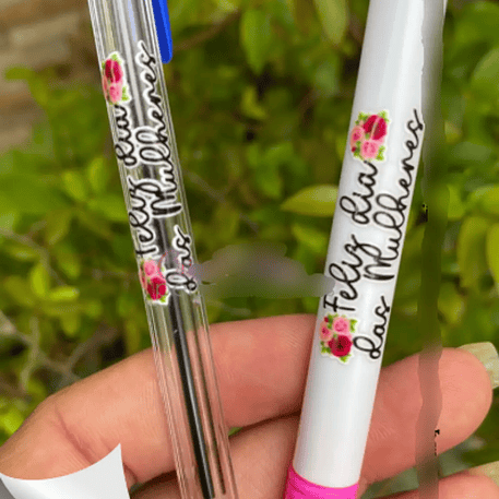 Arquivo Dia da Mulher DTF UV Arte Adesivo 1