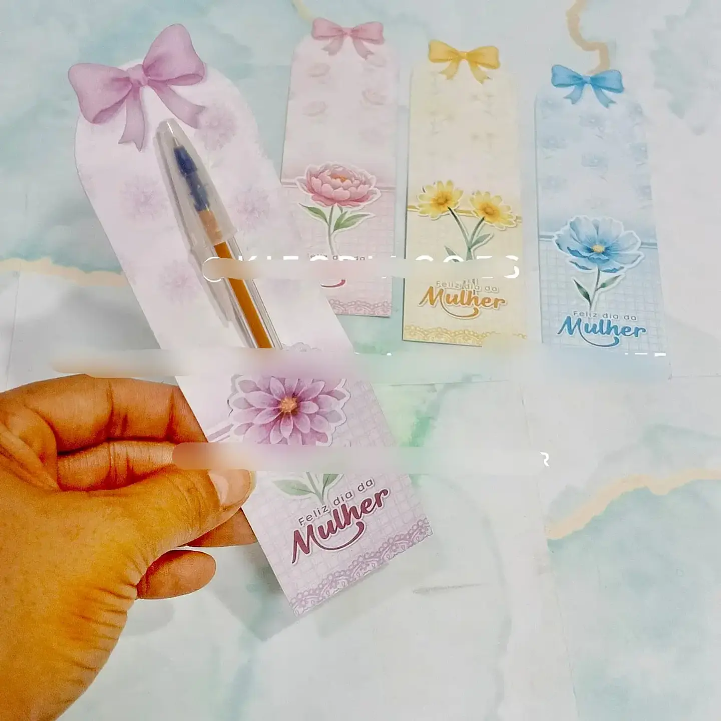 Arquivo Dia da Mulher Card Caneta 1