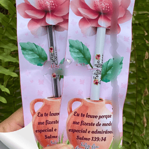 Arquivo Dia da Mulher Card Caneta