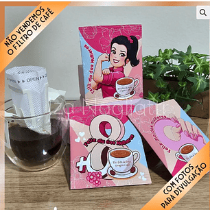 Arquivo Dia da Mulher Card Envelope Café