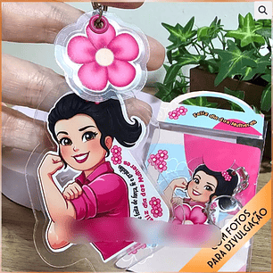 Arquivo Dia da Mulher Chaveiro de Polaseal