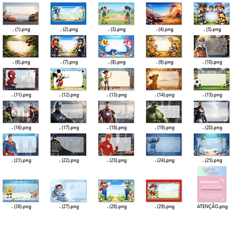 Arquivo Volta ás Aulas Pack Etiquetas Escolares 3