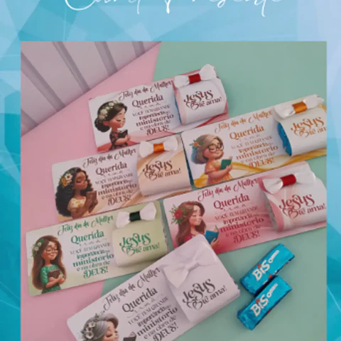 Arquivo Dia da Mulher Card Presente
