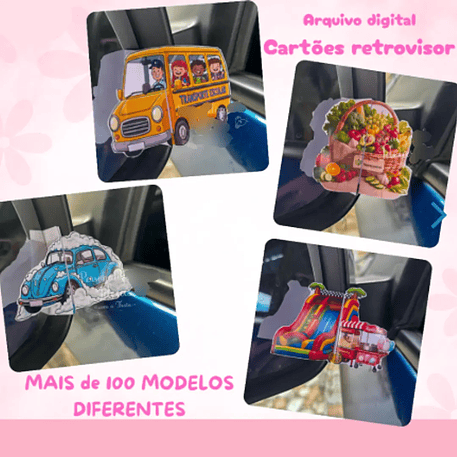 Arquivo Card Cartões Retrovisor 1
