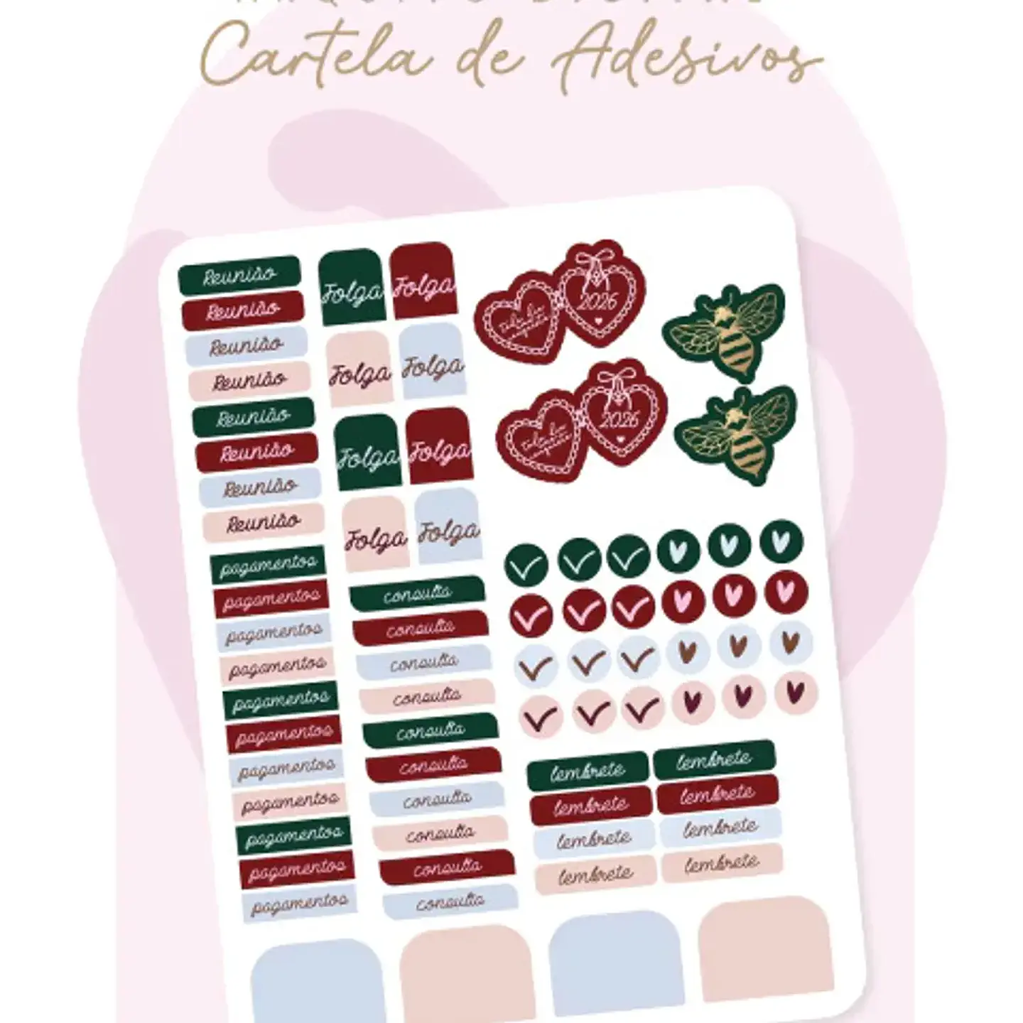 Arquivo Cartela de Adesivos Planner 2026 1
