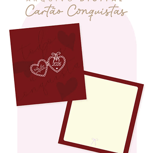 Arquivo Cartões de Unboxing + Marcadores de Página