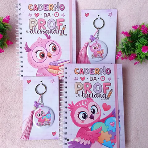 Arquivo Escolar Caderno da Prof Corujinha