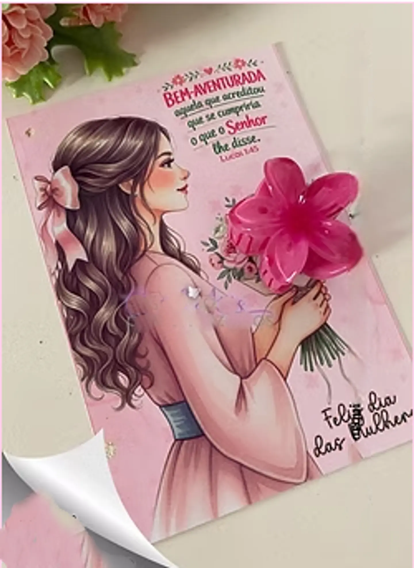 Arquivo Dia da Mulher Card Presilha 1
