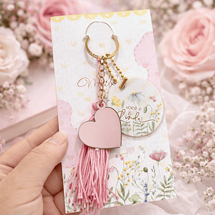 Arquivo Dia da Mulher Card Chaveiro