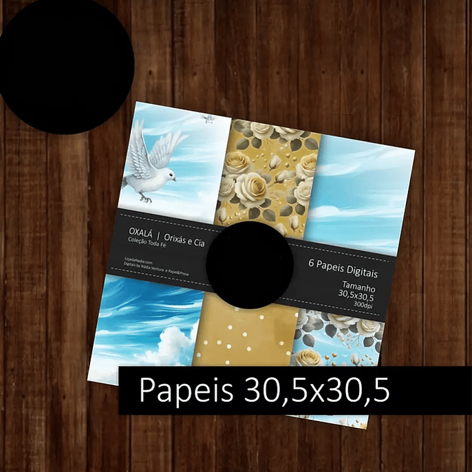 Arquivo Combo Encadernação Orixá Oxalá 3