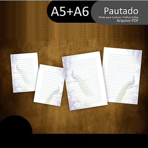 Arquivo Combo Miolos e Papéis Pavão Pocket