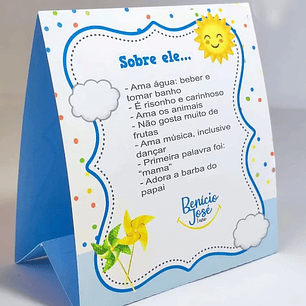 Arquivo Plaquinha de mesa 365 sorrisos - CRIAR BV