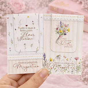 Arquivo Dia da Mulher Marca Páginas Magnético