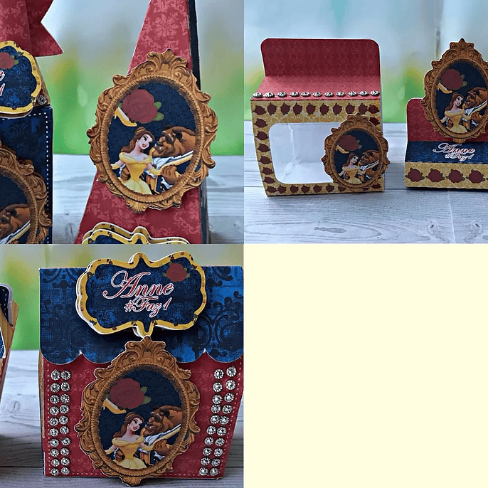 Arquivo de Corte A Bela e a Fera  - FESTAS PRONTAS 1