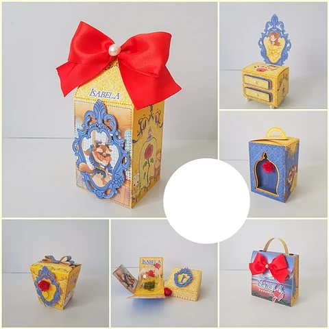 Arquivo de Corte A Bela e a Fera  - FESTAS PRONTAS