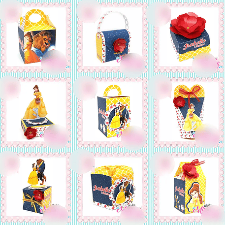 Arquivo de Corte A Bela e a Fera - FESTAS PRONTAS 1