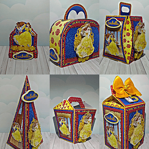 Arquivo de Corte A Bela e a Fera  - FESTAS PRONTAS