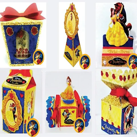 Arquivo de Corte A Bela e a Fera  - FESTAS PRONTAS