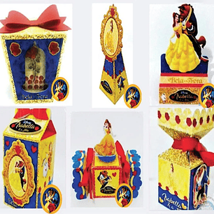 Arquivo de Corte A Bela e a Fera  - FESTAS PRONTAS