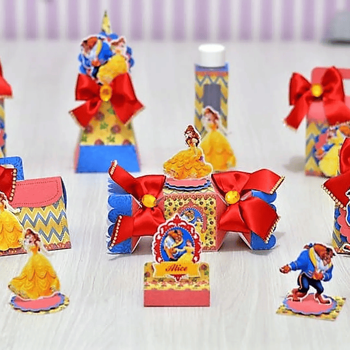 Arquivo de Corte A Bela e a Fera - FESTAS PRONTAS 1