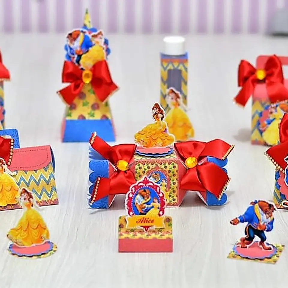 Arquivo de Corte A Bela e a Fera - FESTAS PRONTAS 1