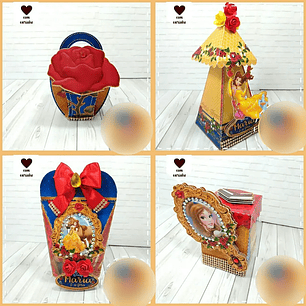 Arquivo de Corte A Bela e a Fera  - FESTAS PRONTAS