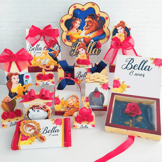 Arquivo de Corte A Bela e a Fera - FESTAS PRONTAS 1