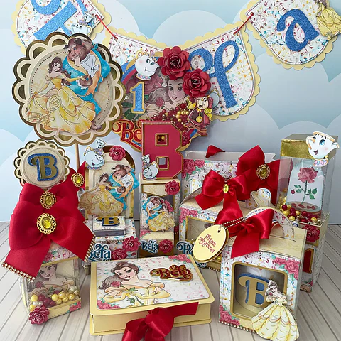 Arquivo de Corte A Bela e a Fera  - FESTAS PRONTAS