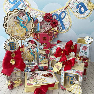 Arquivo de Corte A Bela e a Fera  - FESTAS PRONTAS