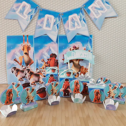 Arquivo de Corte A Era do Gelo  - FESTAS PRONTAS