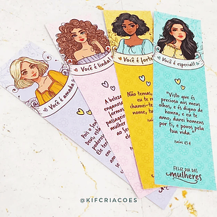 Arquivo dia da Mulher Marca Pagina